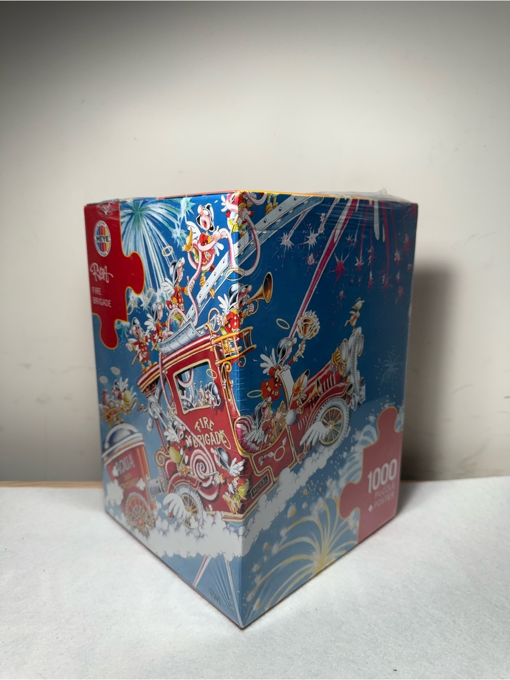 Holiday Fire Brigade 1000-Piece Jigsaw Puzzle - Heye - brand new factory sealed